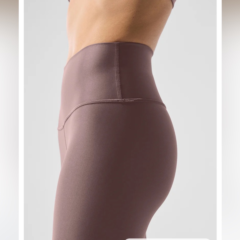 ALO Yoga High Waist Airlift Legging 7/8 Mushroom 🍄‍🟫 - Picture 5 of 13